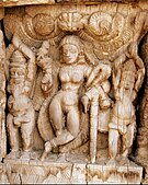 A-6. Wood carving at the Ayodhyapattinam Rama Temple, near Salem, Tamil Nadu.