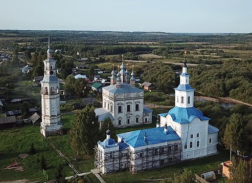 36. Ансамбль Благовещенского и Воскресенского соборов, Лальск, Кировская область Автор — V.Kislitsyn