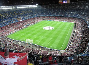 Барселона (Испания) Стадион - panoramio.jpg