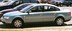 1999 Mark 5 Passat 4-door sedan (US)