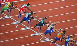 2008 Summer Olympics - Men's 110m Hurdles - Semifinal 1.jpg