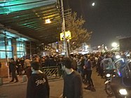 Anti-government protests in Tehran, 31 December 2017