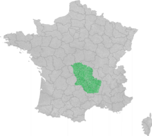 Aire linguistique maximale de l'occitan auvergnat (échelle française) .png