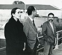 Portrait of Pina Bausch, 1985 Andres+Pina+Matthias wiki.jpg