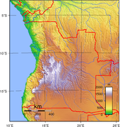 Topography of Angola Angola Topography.png