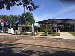 La gare des Clairières de Verneuil.