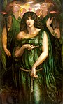 Rossettis Astarte Syriaca (1877), Manchester Art Gallery.[8]