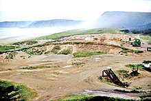 Ausgrabungen am Strand Xago im Jahre 1970