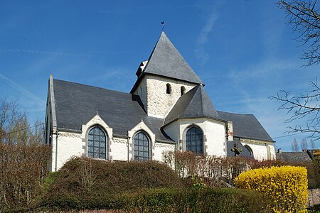 La façade sud.