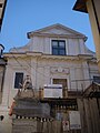 La chiesa nel 2007 durante i restauri