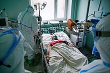 COVID-19 patient in severe state. Chernivtsi, Ukraine.jpg
