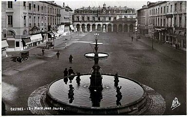 La place Jean Jaurès dans la seconde moitié du XXe siècle