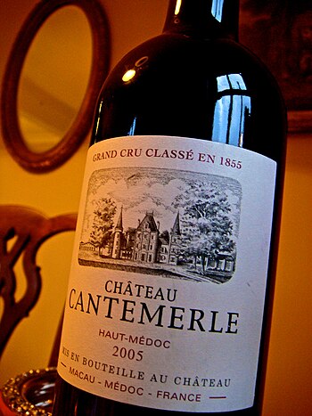 French wine from Bordeaux