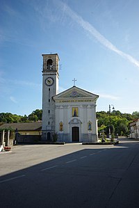 Holy Names of Jesus and Mary's Church in Solimbergo