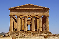 Concordia-tempelet i Agrigento