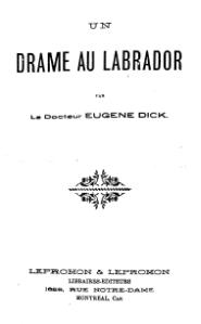 Wenceslas-Eugène Dick Un drame au Labrador, 1899    