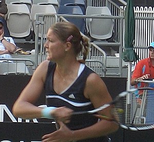 Dinara Safina at the 2006 Australian Open.