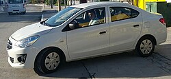 Third generation (LA; 2015–present) Artículo principal: Mitsubishi Mirage (LA)