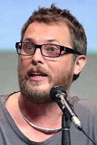 Duncan Jones vid San Diego Comic Con 2015.
