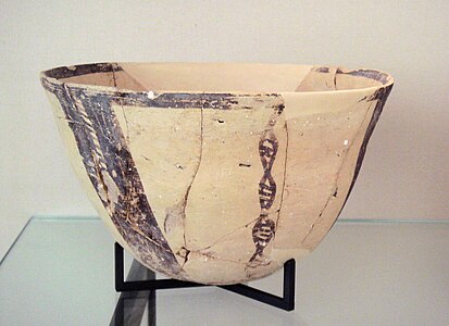 Ceràmica d'Obeid 5100-4500 aC, Tepe Gawra. Museu del Louvre, París