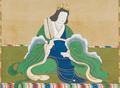 Empress Suiko, the first woman whose reign is historically verifiable.