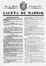 Miniatura para Estatuto Real de 1834