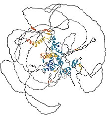 Estructura de la proteína Zeb1 humana