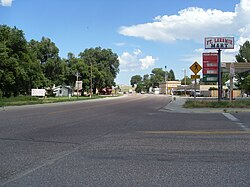 Skyline of Fort Laramie