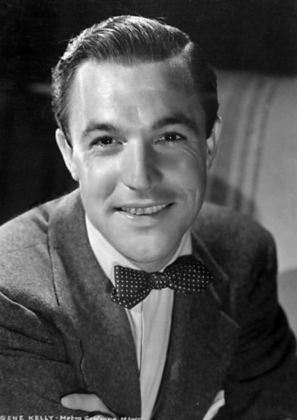 GENE KELLY on wiki with the BUTTERFLY tie