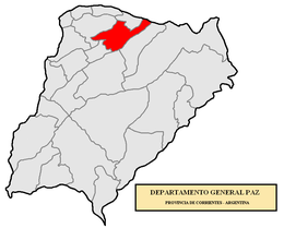 Dipartimento di General Paz – Mappa