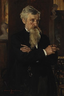 August Schauman, Gunnar Berndtsonin maalaama muotokuva vuodelta 1893.