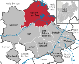 Haltern – Mappa