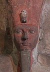 Head of a statue depicting new kingdom pharaoh Amenhotep I.jpg