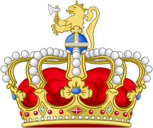 파일:Heraldic crown of the King of Norway.svg