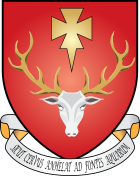 Оксфордский герб Хертфордского колледжа (девиз) .svg