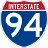 Interstate 94 marker