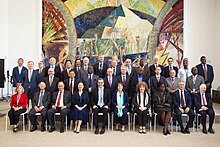 Members of the International Law Commission for the 2023-2027 term in Geneva ILC Members 2023.jpg