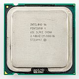 Pentium 4 HT 651 3.4 GHz Intel microprocessor Pentium 4 HT 651 3.4 GHz - SL9KE-3367.jpg