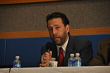 Joe Miller campaigning in September 2010 Joe Miller Alaska 1.jpg