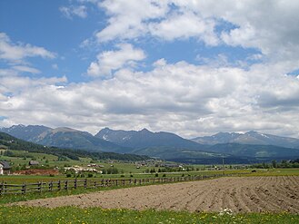 The Kasereck and surrounding peaks - May 2007