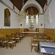 Kerkinterieur, overzicht naar het westen (2002)