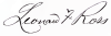 Leonard Ross Signature.svg