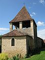 Le chevet de l'église Sainte-Catherine.