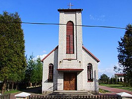 Kerk in Lipowe Pole Plebańskie