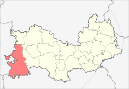 Zubovo-Poljanskij rajon – Mappa