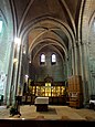 Transept, vue sud-nord.