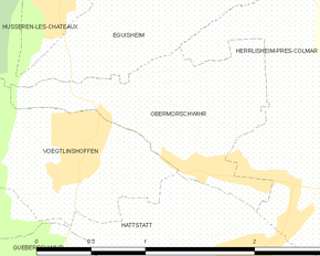 Poziția localității Obermorschwihr
