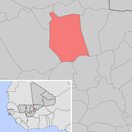 Kaart van Siadougou