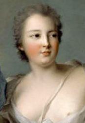 Herzogin von Châteauroux, 1740.