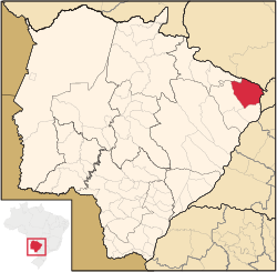 Location of Paranaíba